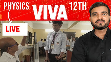 Live Viva || How to do Viva In front of Examiner Viva Question For Physics Practical class 12th 