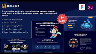 Bitcoin ICO UI Kit - Design High-Converting Crypto Launch Platforms 🚀₿