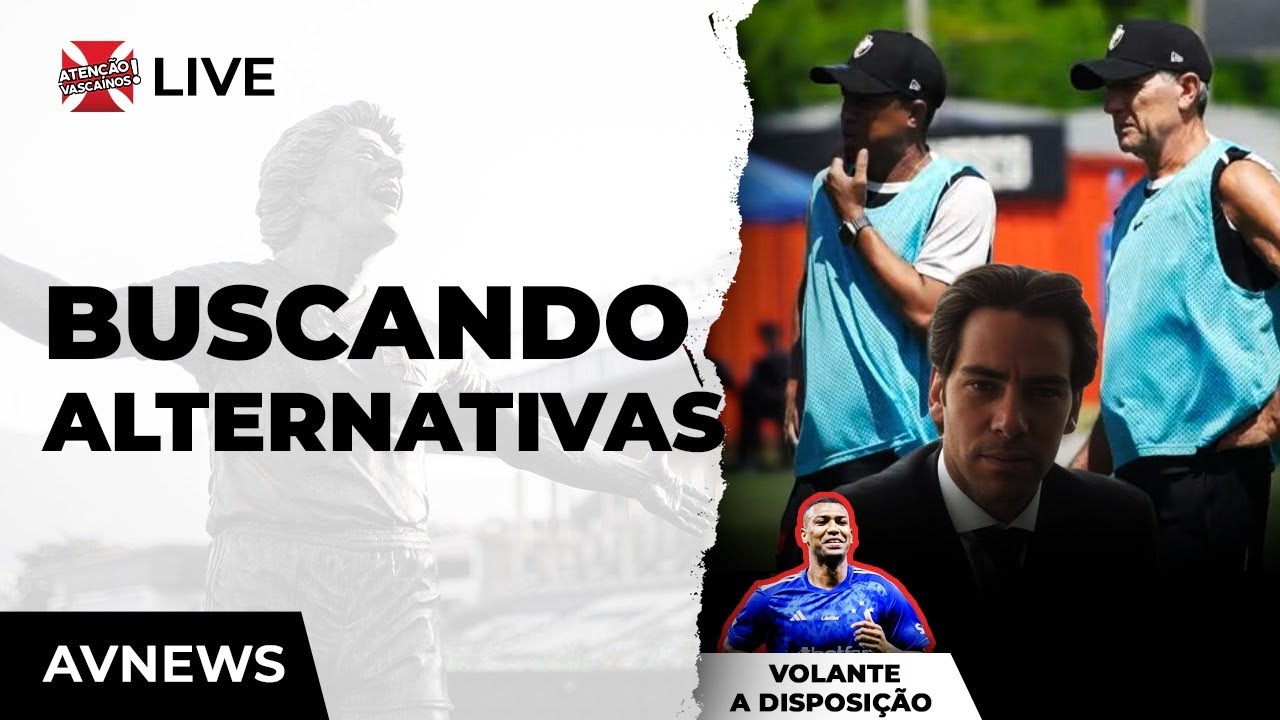 POR MELHORES DIAS! RENATO ESTUDA ELENCO QUERENDO MELHOR FORMAÇÃO. VASCO BUSCA ALTERNATIVAS PARA SAF!
