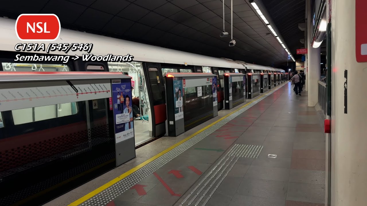 SMRT - KSF C151A (545/546) (Sembawang » Woodlands)