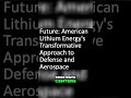 American Lithium: Bridging Defense Tech with Commercial Markets #shorts