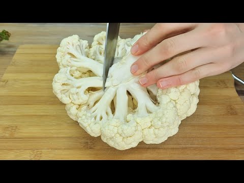 Эта цветная капуста вкуснее мяса, блюдо которое нравится всем! Почему я не знала этот рецепт раньше?