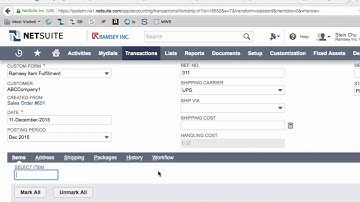 SmartClient - Fulfill Lot Numbered Kits
