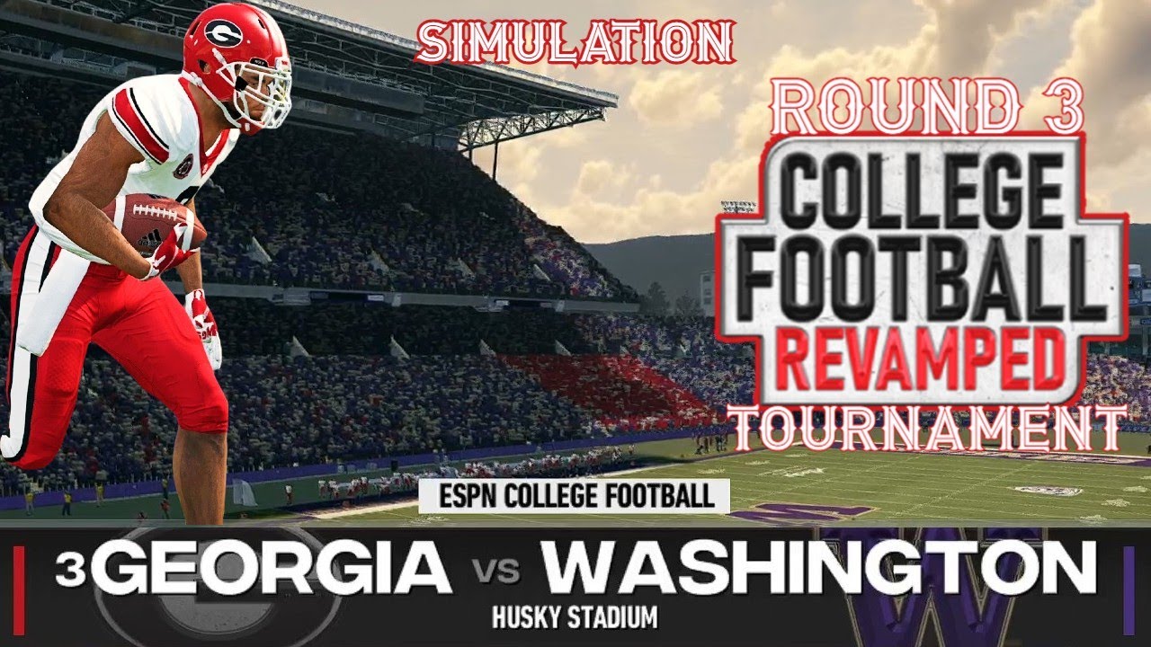 Washington 🏈/College Football revamped 32 team Simulation