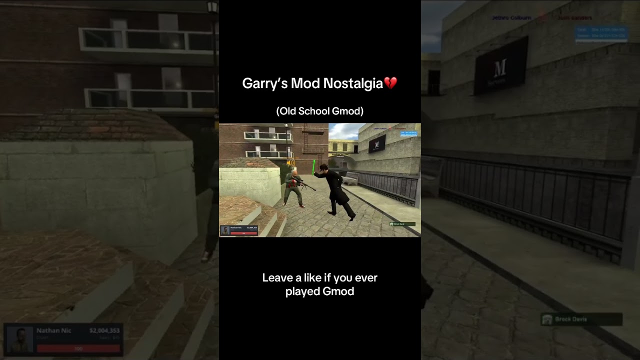 Garry’s Mod Nostalgia💔 
