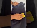 The Sponge Trick That Makes Clothes Look New