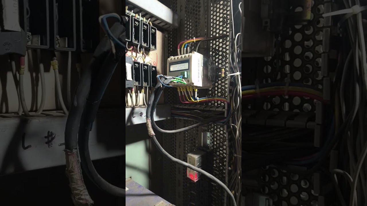 Electrical Control Panel wiring and fuse panel 