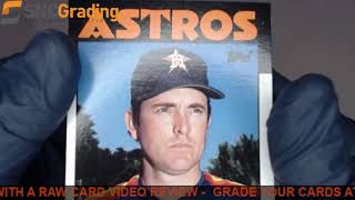 SNC Grading:1986 TOPPS NOLAN RYAN #100 BASE SET CARD REVIEW(1634076340628)
