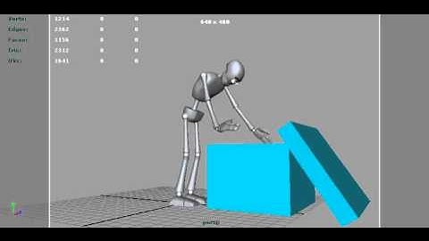 maya 3d animation character movements and facial expressions