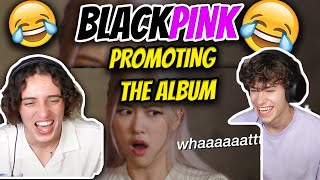 South Africans React To blackpink being hilarious while promoting the album !!! (These Girls😂)