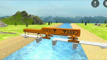 Train Bridge Construction: Railroad Building Sim (By Sablo Games ) - HD Gameplay #1