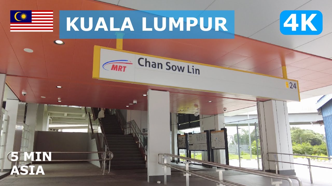 🇲🇾 Malaysia - Kuala Lumpur: 5 Minutes Walking Tour - 4K