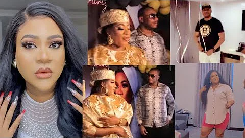 ‘She Controls Social Media’ Actress Nkechi Blessing Shock Fans As She Appears With Her Husband At ….