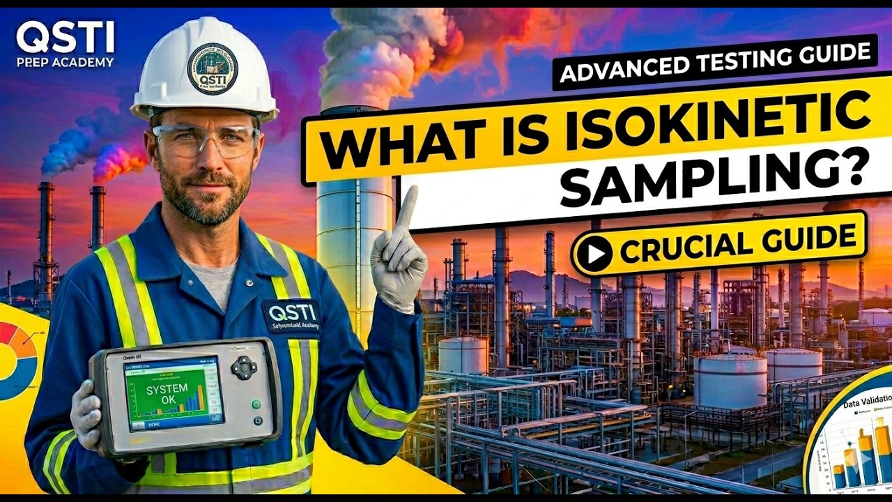 What is isokinetic sampling in stack emission monitoring - YouTube