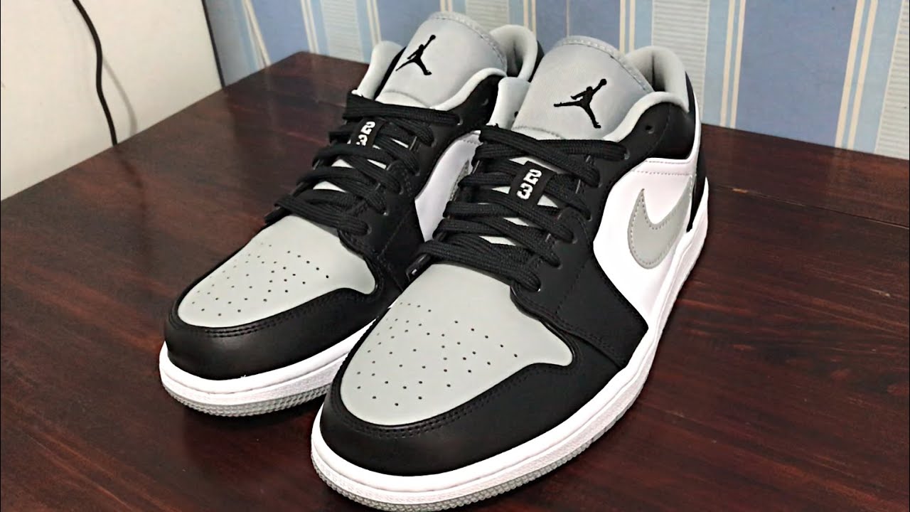 AIR JORDAN 1 LOW SHADOW - LIGHT SMOKE GREY UNBOXING - YouTube