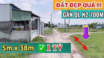 (❤️ĐÃ BÁN) LÔ ĐẤT RẺ ĐẸP | Cách quốc lộ N2 700m | “Giá rất hiếm tại Đức Hoà”