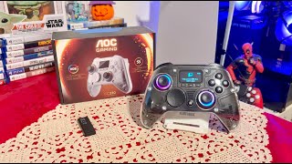 Interactive Screen Wireless Controller by AOC (Unboxing & Overview)