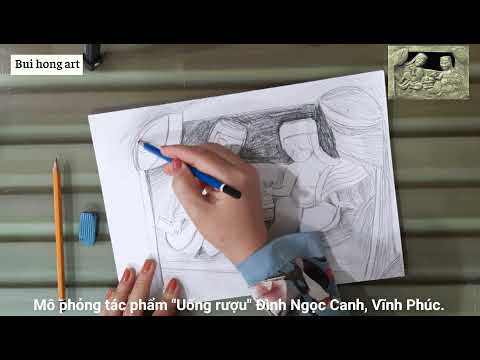 Video Mĩ thuật 9-Cách mô phỏng hình ảnh chạm khắc trong đình... - youtube