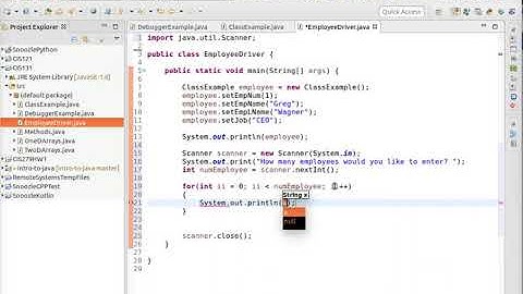 Pima Community College CIS 131 Classes and Objects
