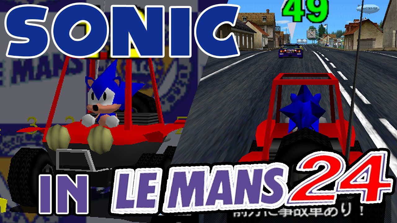 Le Mans 24 (SEGA) - Unlocking Sonic the Hedgehog