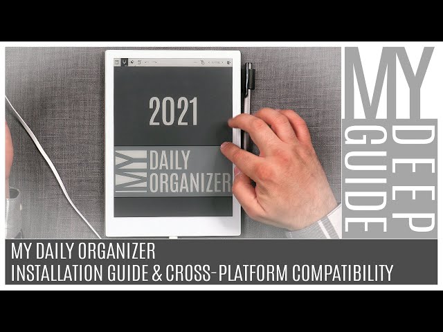 My Daily Organizer - 2024 | My Deep Guide