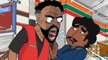 Deze 7-Eleven ging viraal omdat ze tegen klanten schreeuwde (grote fout)