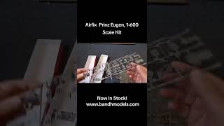UNBOXING OF AIRFIX A05203V Prinz Eugen 1/600 SCALE MODEL KIT#airfix#scalemodels#modelships#warships