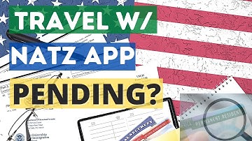 How to travel with a naturalization application pending
