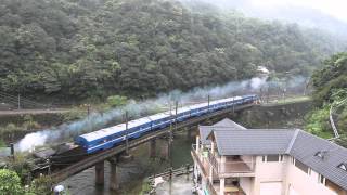 1040308在瑞芳遇見CT273蒸汽火車