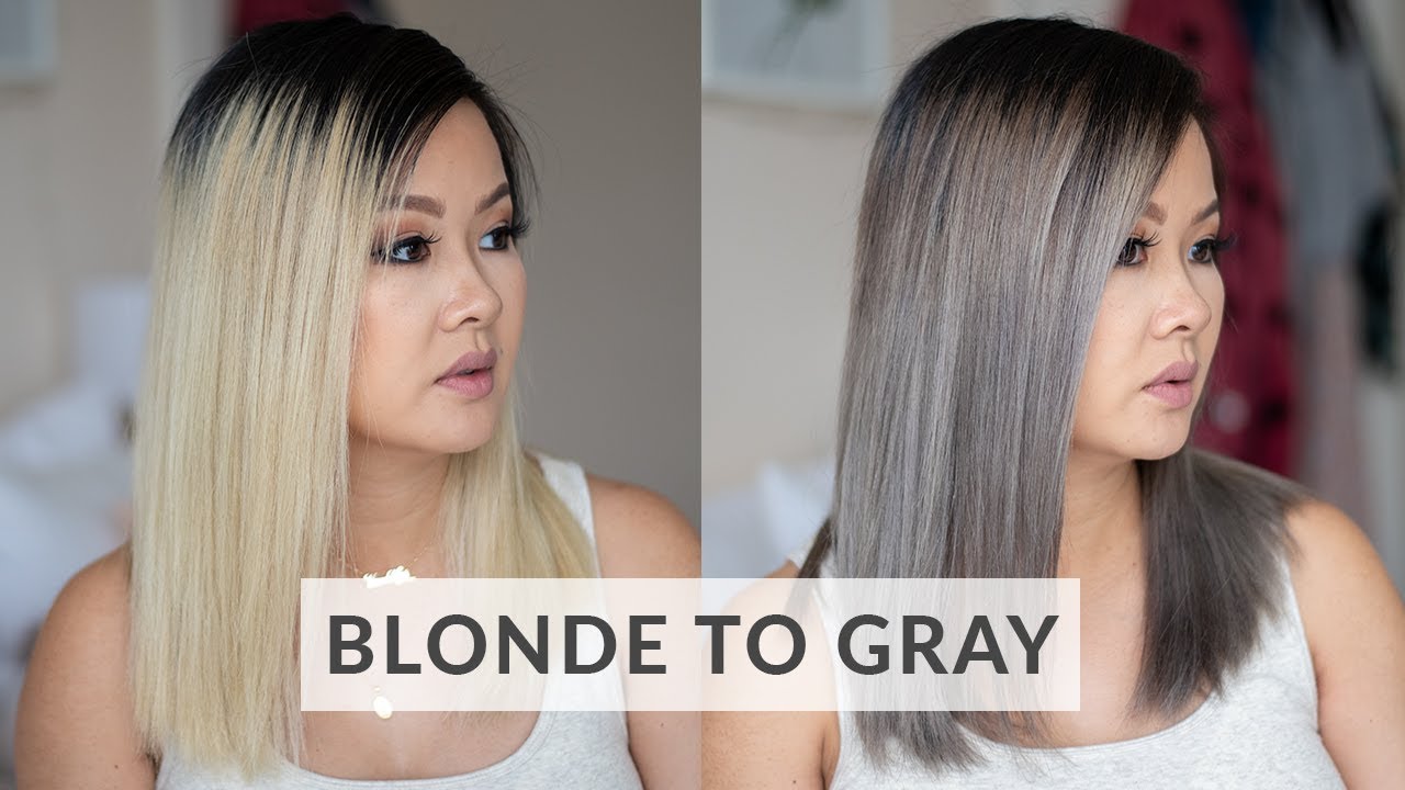 bungee jump varme Total Blonde to Gray with L'Oréal Dialight - YouTube