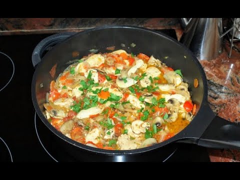 Video: Cómo Cocinar Estofado De Pollo Con Champiñones