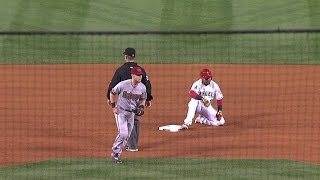 ARI@LAA: Pennington gets Aybar trying for second