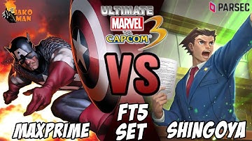 UMVC3 Parsec FT5 Set - MAXPRIME VS ShingoYa