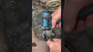 Mower Spindle Removal, Deck Off First #diy #outdoors #lawnmower