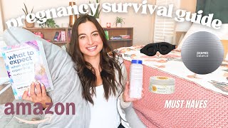 PREGNANCY SURVIVAL GUIDE: best maternity clothes, stretch marks, nausea relief and more!