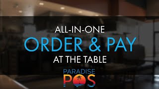 Paradise POS All-In-One Order and Pay at the Table screenshot 1
