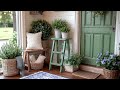 Vintage Farmhouse Revival DIY Green Furniture Flips with Rustic Cottage Soul
