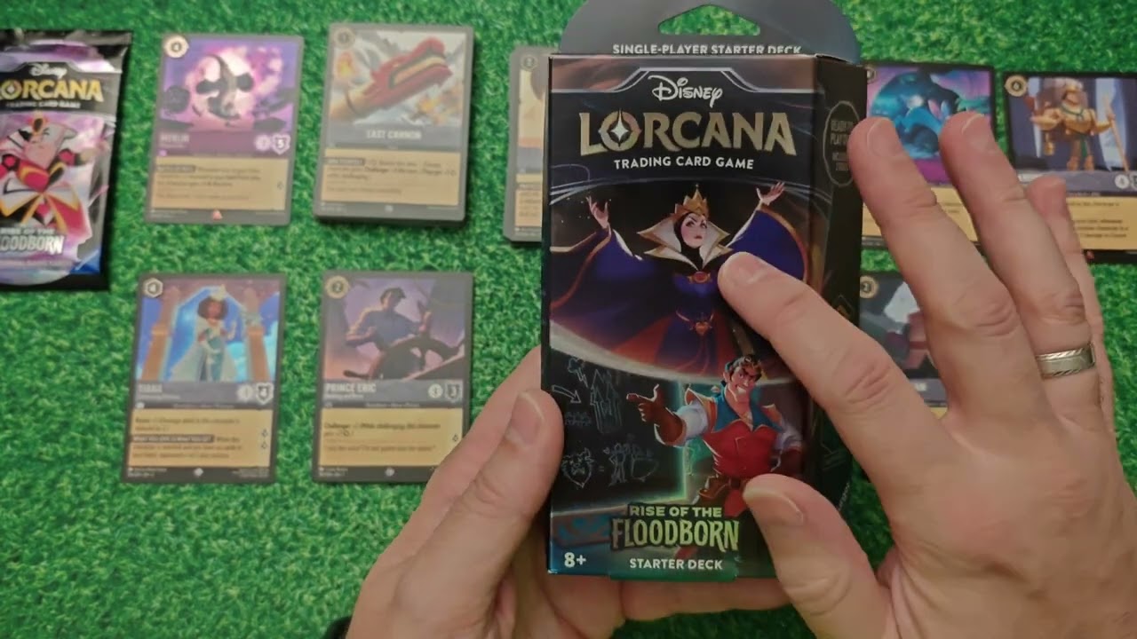 LEGENDARY Disney Lorcana: Rise of the Floodborn Starter Deck Opening!