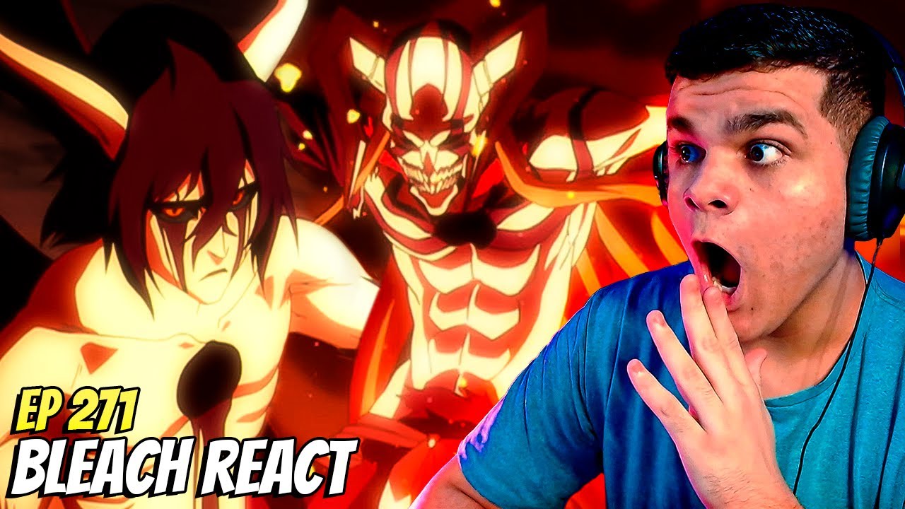 VASTO LORDE ICHIGO VS ULQUIORRA! ASSISTINDO BLEACH PELA PRIMEIRA VEZ EP 271 REACT