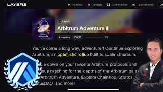 [Layer3 bounties] Hướng dẫn làm nhiệm vụ  Arbitrum Adventure II