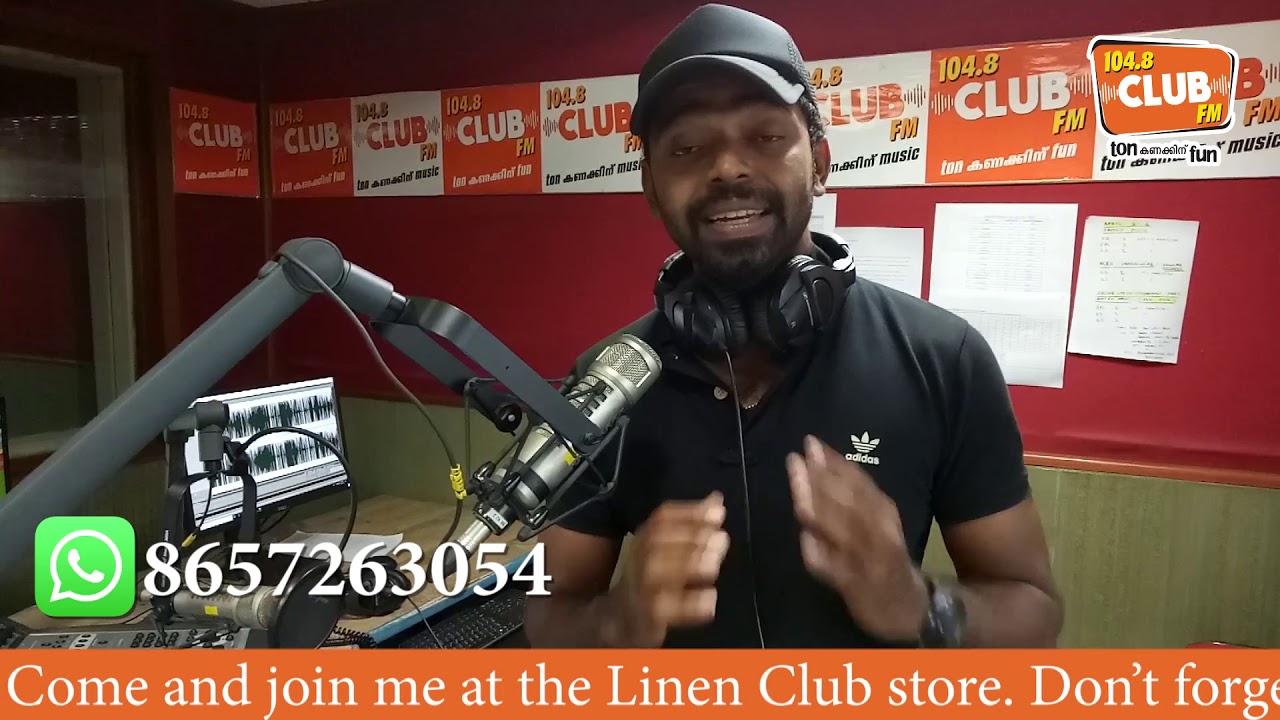 Linen Club Model - RJ Vineeth - CLUB FM 104.8 - YouTube