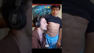 Ron pranked Jason and Adapt with a fake 6 pack... 😭💀 #shorts