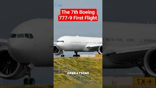 7th Boeing 777-9 Aircraft Test Flight. #shorts
