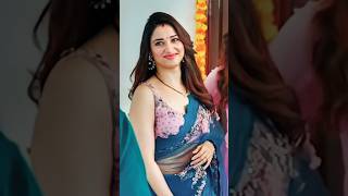 Beautiful Blue Net Saree Looktamanna Bhatia
