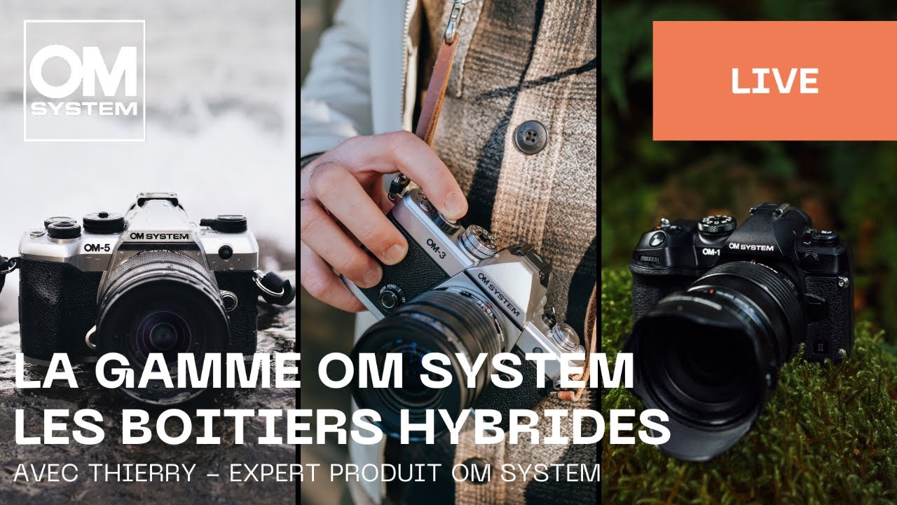 La gamme OM SYSTEM - Les boitiers hybrides