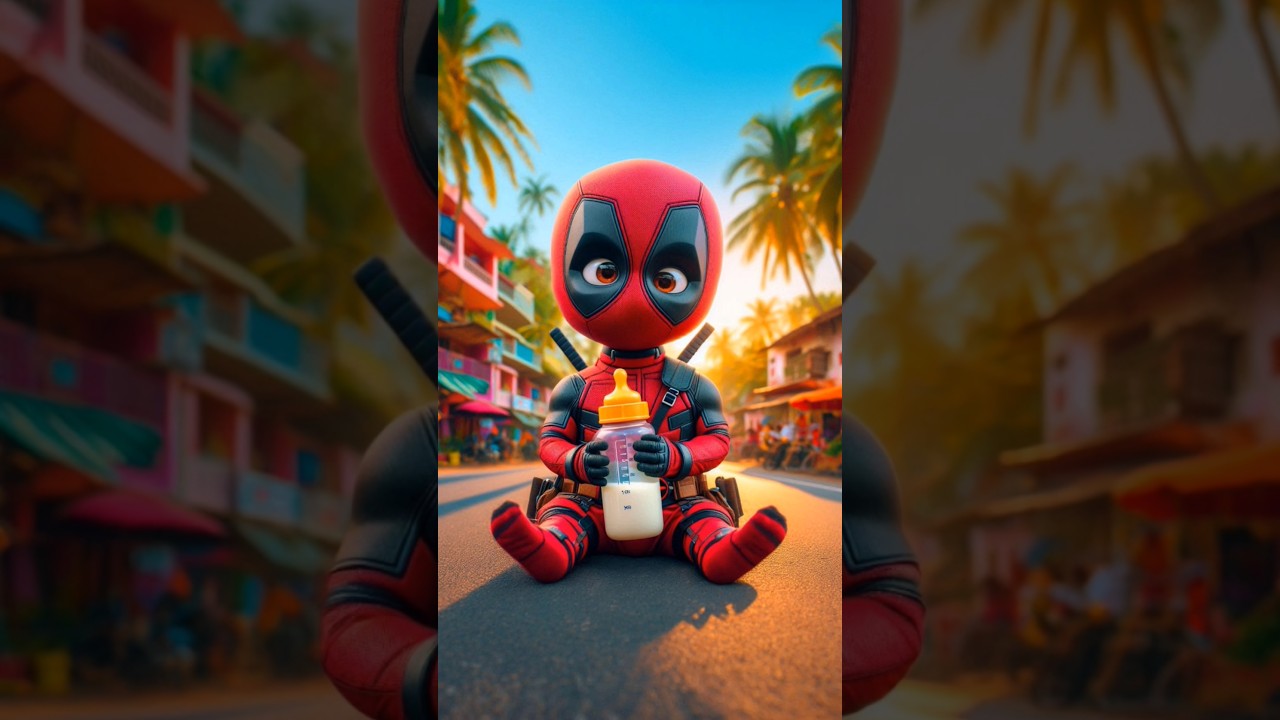 Transforme into baby compitition 🍼 