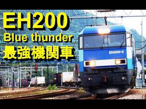 【kazubeachboys様】EH200 JRF BlueThunder EH200 BLUE THUNDER JR Freight/ powerful and beautiful