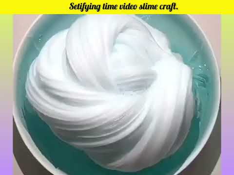 satisfying video slime craft with colours #video #satisfying