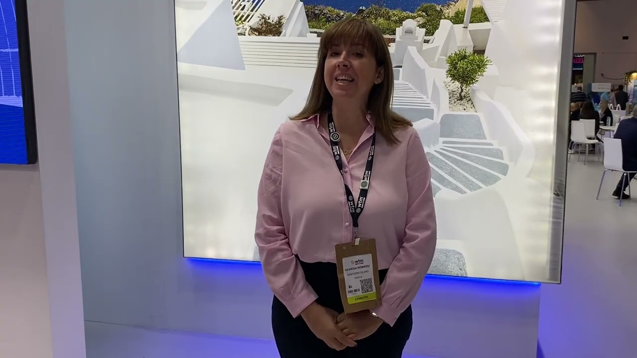 WTM London 2025: Georgia Nomikou, President, Santorini Municipal Council