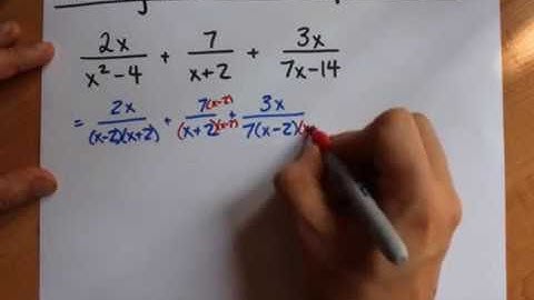 How to Add Rational Expressions + 3 Examples
